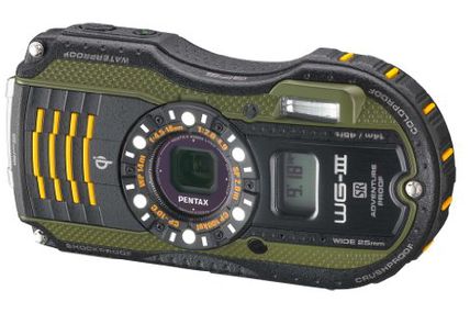 Cheapers Pentax Optio WG-3 GPS green 16MP Waterproof Digital Camera with 5-Inch LCD Screen (Green) SalePrices