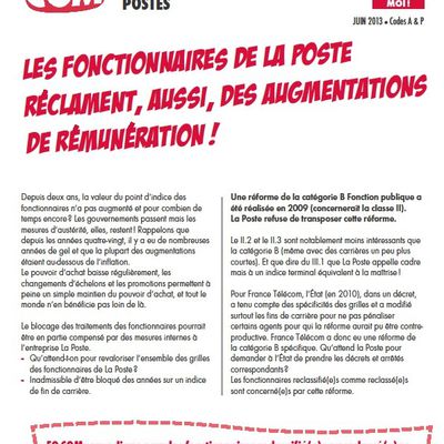 Les fonctionnaires réclament des augmentations !!!