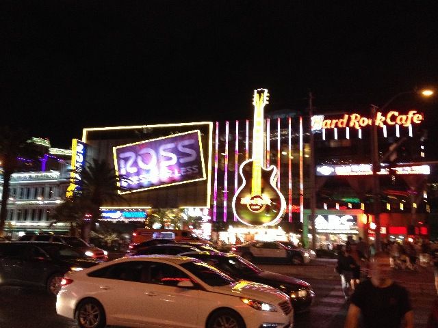 La nuit....la magie Las Vegas opère...