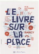 Nancy... Le Livre sur la Place 2012... 34ème édition...