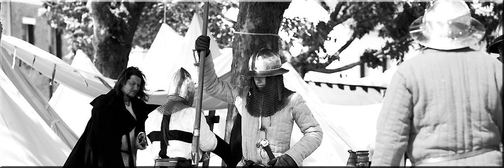 Médiévales de Guérande 2011 Les panoramiques noir et blanc Thierry Weber