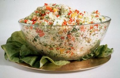 Salade de couscous aux épices