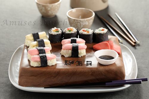 Plateau De Sushi Amuses Bouche
