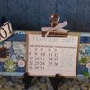 calendrier et une petite boite pour fripoune