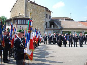 Commémoration des combats de Camérone à La Balme Les Grottes (Isère)