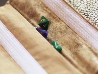 Beige : All Rolled Up Deluxe (Desert Delve). Noir : All Rolled Up custom Dragon de Poche