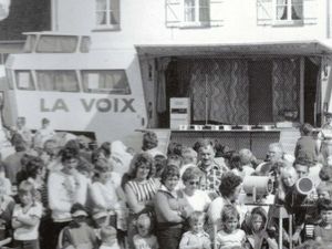 La tournée d'été du podium du journal " La Voix du Nord "