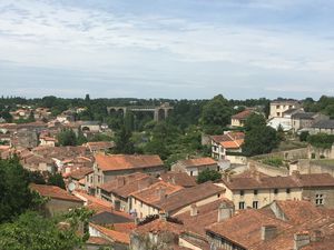 La ville de Parthenay dans les Deux-Sèvres