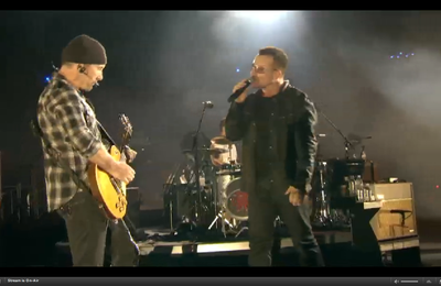 Concert : Live de U2 from the Rose Bowl du 25th octobre 2009