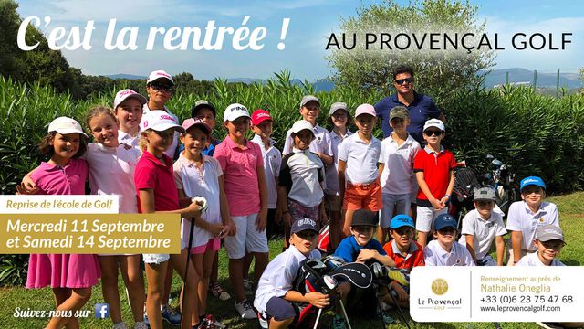 INFORMATIONS ECOLE DE GOLF SAISON 2019 - 2020