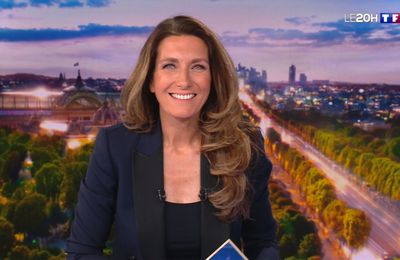 Anne-Claire Coudray Le 20H TF1 le 19.04.2024