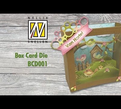  Une jolie carte box pour l’anniversaire de mon amie Chantal sur le thème des chats 