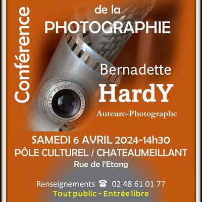 Les origines de la photographie - conférence de Bernadette Hardy