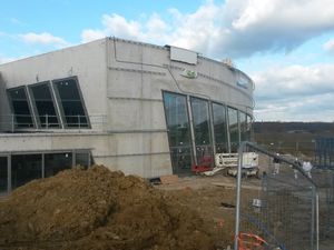 travaux en cours futur piscine