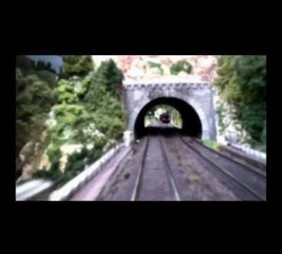 Train miniature HO Chalindrais ligne 2 (2ème réseau d'André Gay) vidéo 38