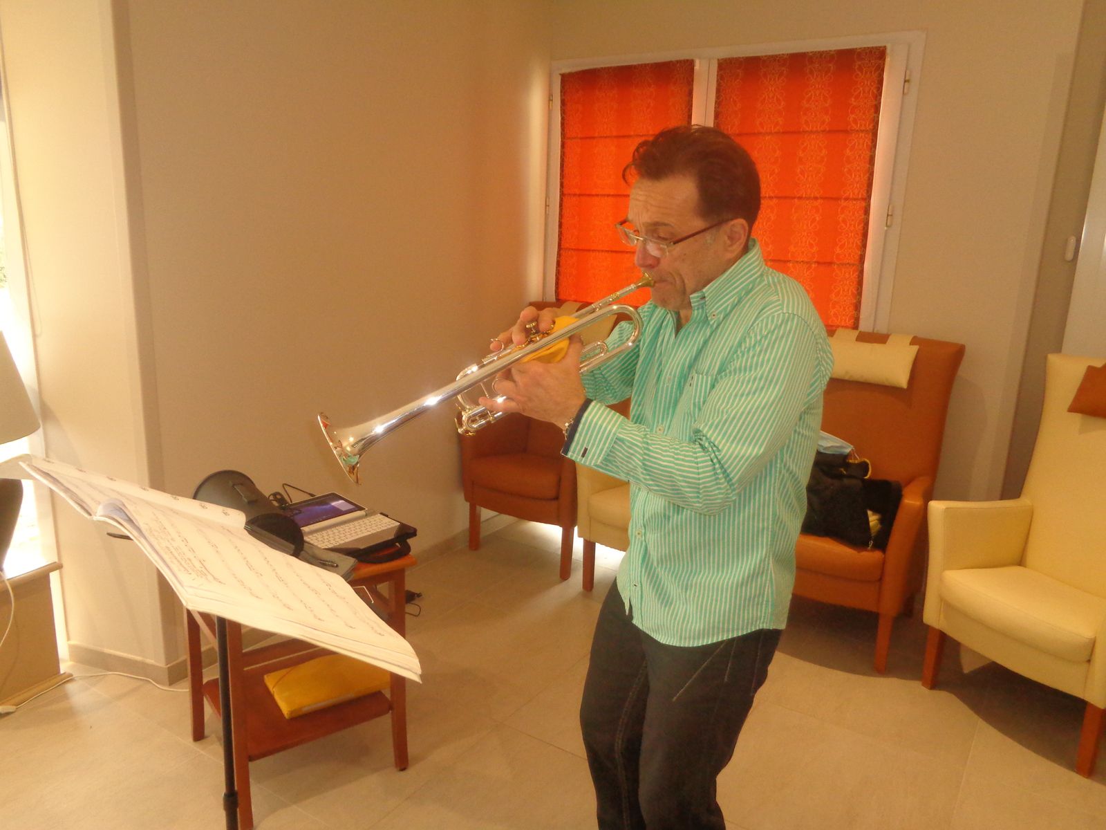 Stéphane Berlot en concert à la résidence