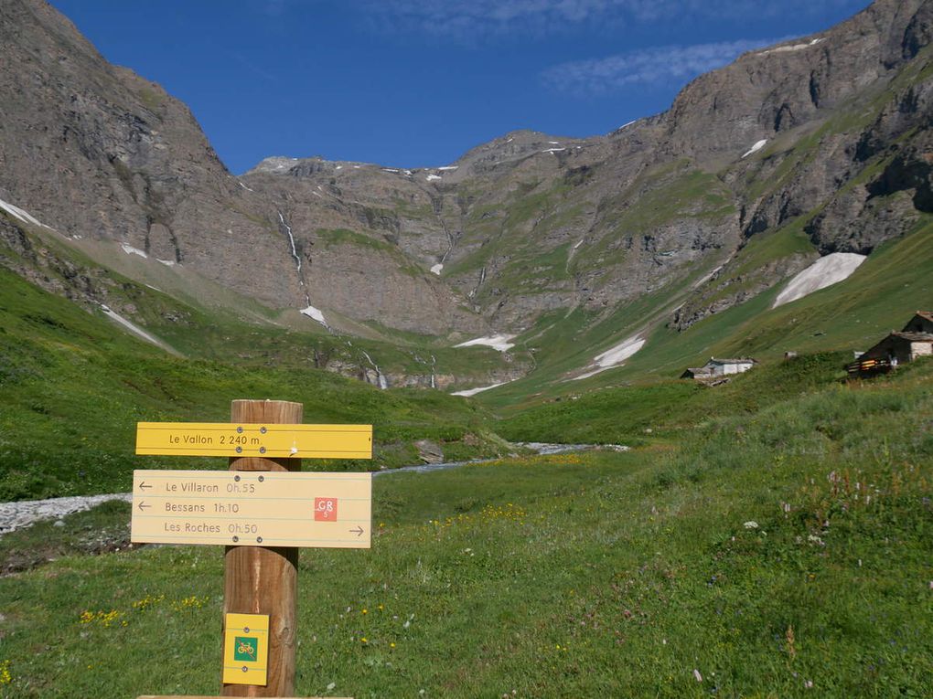 Tour de Haute Maurienne (Etape 6) : Bonneval S/ Arc - Refuge de Vallonbrun (2270m)