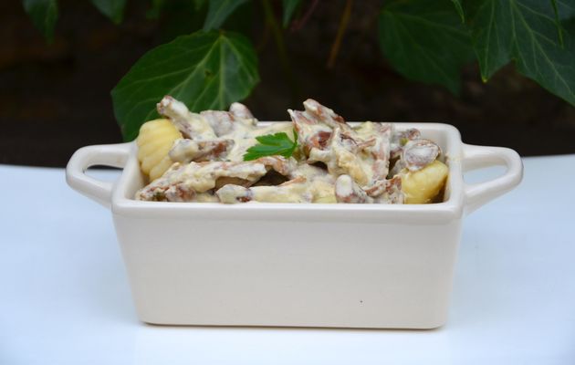 Gnocchis aux girolles