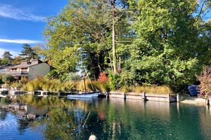 Port-Ripaille sous le soleil d’automne 