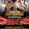 UFC LIVE : Jones Vs Matyushenko , Takanori Gomi return.