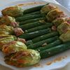 Fleurs de courgettes farcies