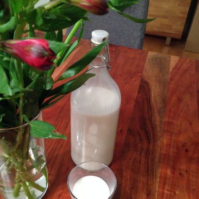 Lait d'amande maison