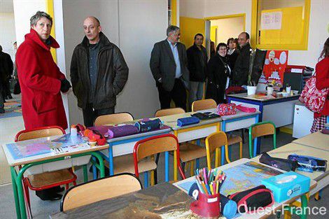St-Nazaire : Les classes de l'Apajh rénovés à l'école Jean-Jaurès