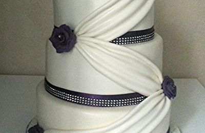Wedding cake drapé !