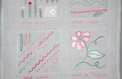 Marie Suarez - Mon cahier de broderie #1