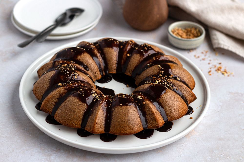 Gateau De Semoule A La Pate A Tartiner Amandine Cooking