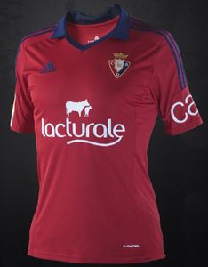 Nuevo Kit Osasuna 13-14 - Adidas Osasuna Home Jersey 2013-2014