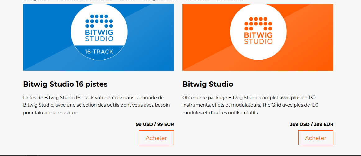 Bitwig : Un Logiciel Music Studio Professionnel payant qui s'installe aussi sur LInux 