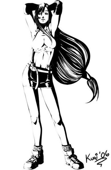 fanarts de tifa