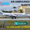 Now Book Full Advanced MICU Based Air Ambulance Service in Patna by Medivic
