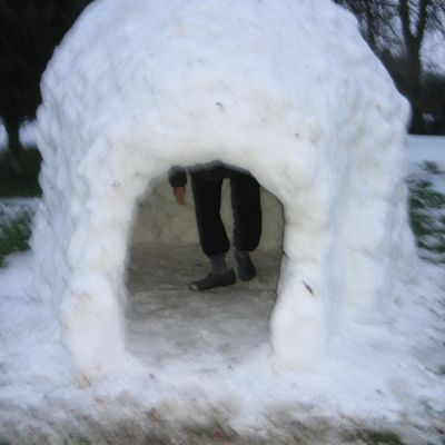 Un igloo en Normandie