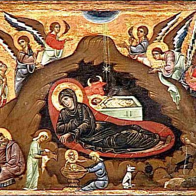 La Nativité en peinture