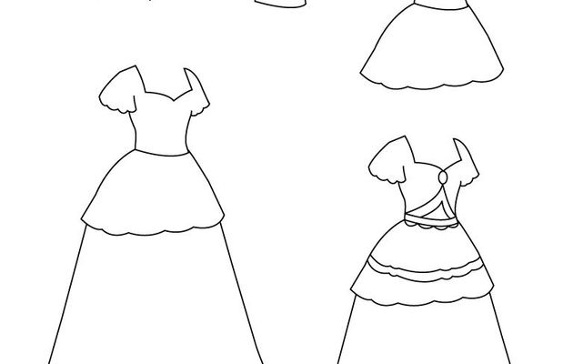 Apprendre a dessiner une robe