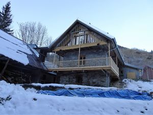 réhabilitation d'une ancienne maison, Saint-Jean-d'Arves, Savoie, 1290 m