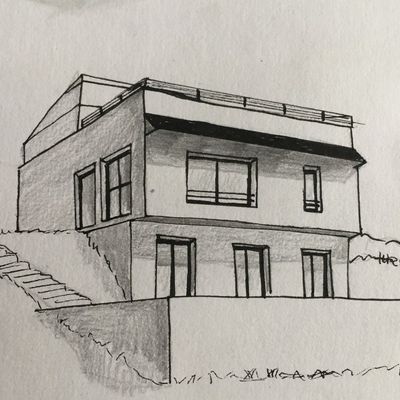 croquis architecture 