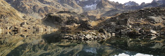 Le Grand Colon (2394m), par le lac Merlat et le lac Crozet
