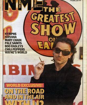 U2 -Magazine NME -21 Mars 1992
