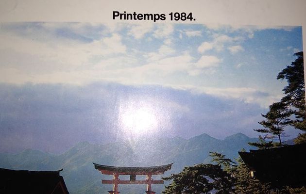 2 avril / 12 avril 1984. Organisation de mon premier voyage : L'EXPRESS au Japon.