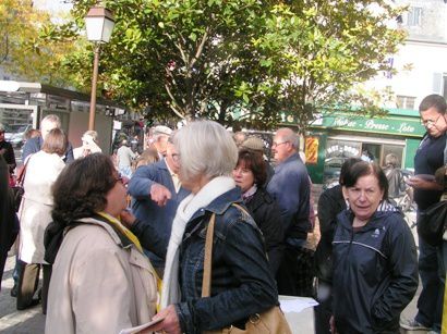 Manifestation organisée à Mantes-la-Jolie le 29 septembre 2012 par le comité coeur.hopital.mantes