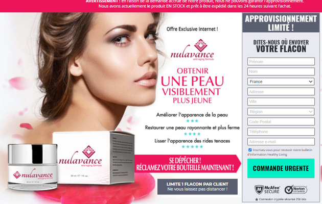 Does It Work "Nulavance France" Reviews, Skin Care, Benefits Price & Work?