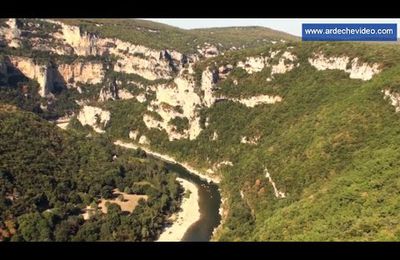 Cirque de Gaud, Gorges de l'Ardèche (Vidéo HD n° 34)