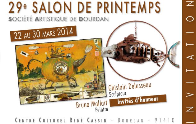 29e Salon de Printemps - du 22 au 30 mars 2014 - Dourdan