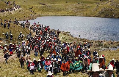 Los antimineros reinician hoy sus protestas contra el proyecto Conga