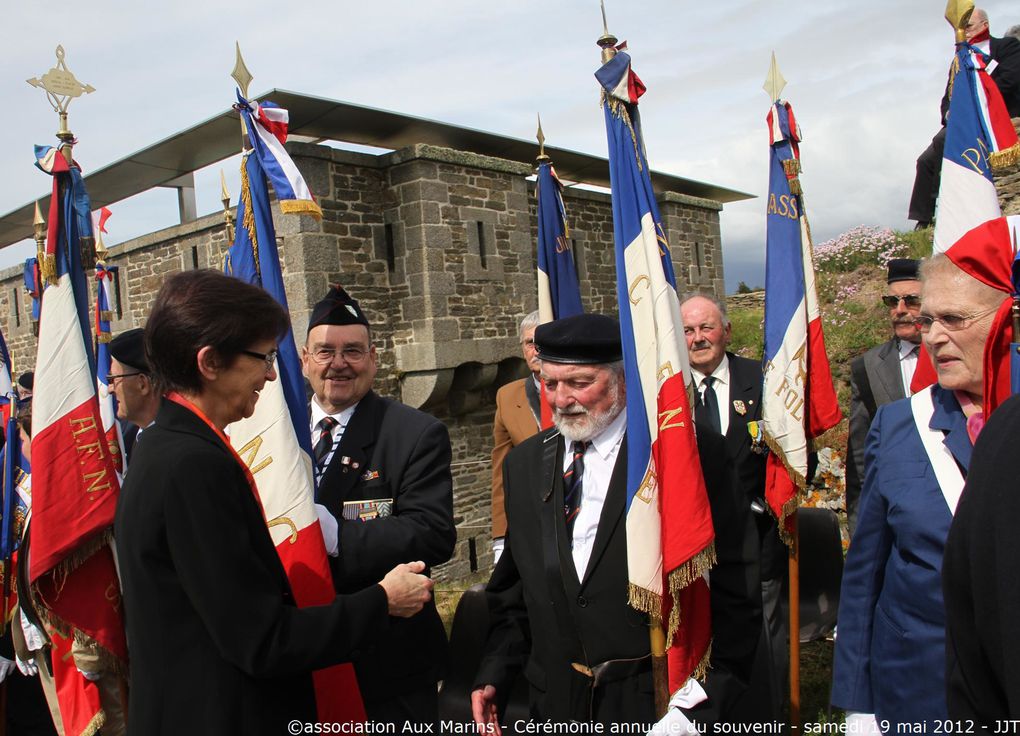 Samedi 19 mai 2012-cérémonie annuelle du souvenir à la mémoire des marins disparus entrant dans le cadre des journées de la mémoire maritime - 2ème partie