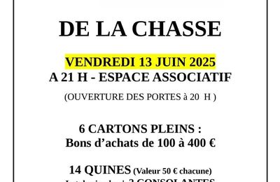 Labastide d'Anjou • vendredi 13 juin 2025 • Loto
