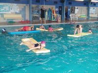 Séance spéciale de natation 
